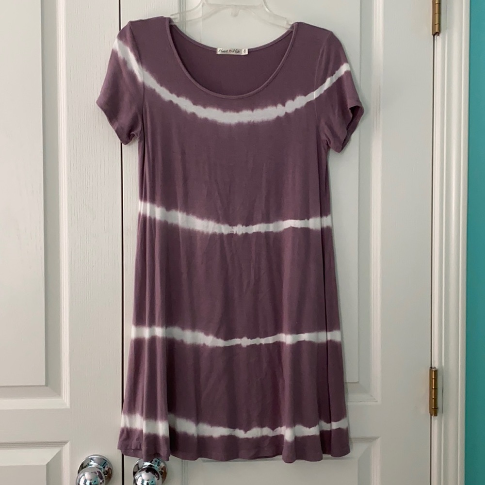 Heart & Hips Mauve/purple dress, size medium